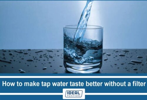 How to make tap water taste better without a filter