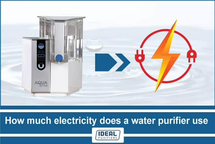 How much electricity does a water purifier use